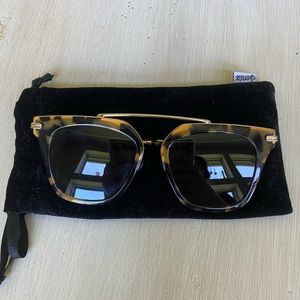 Sonix Tortoiseshell Parker Sunglasses